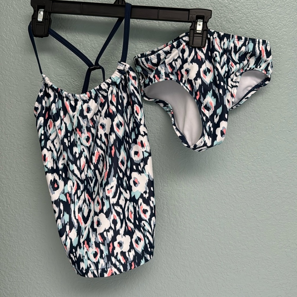 Osh kosh 2 piece swim suit. Size 8